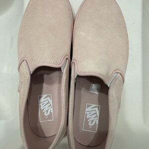 Vans Pink Slip-On Sneakers
